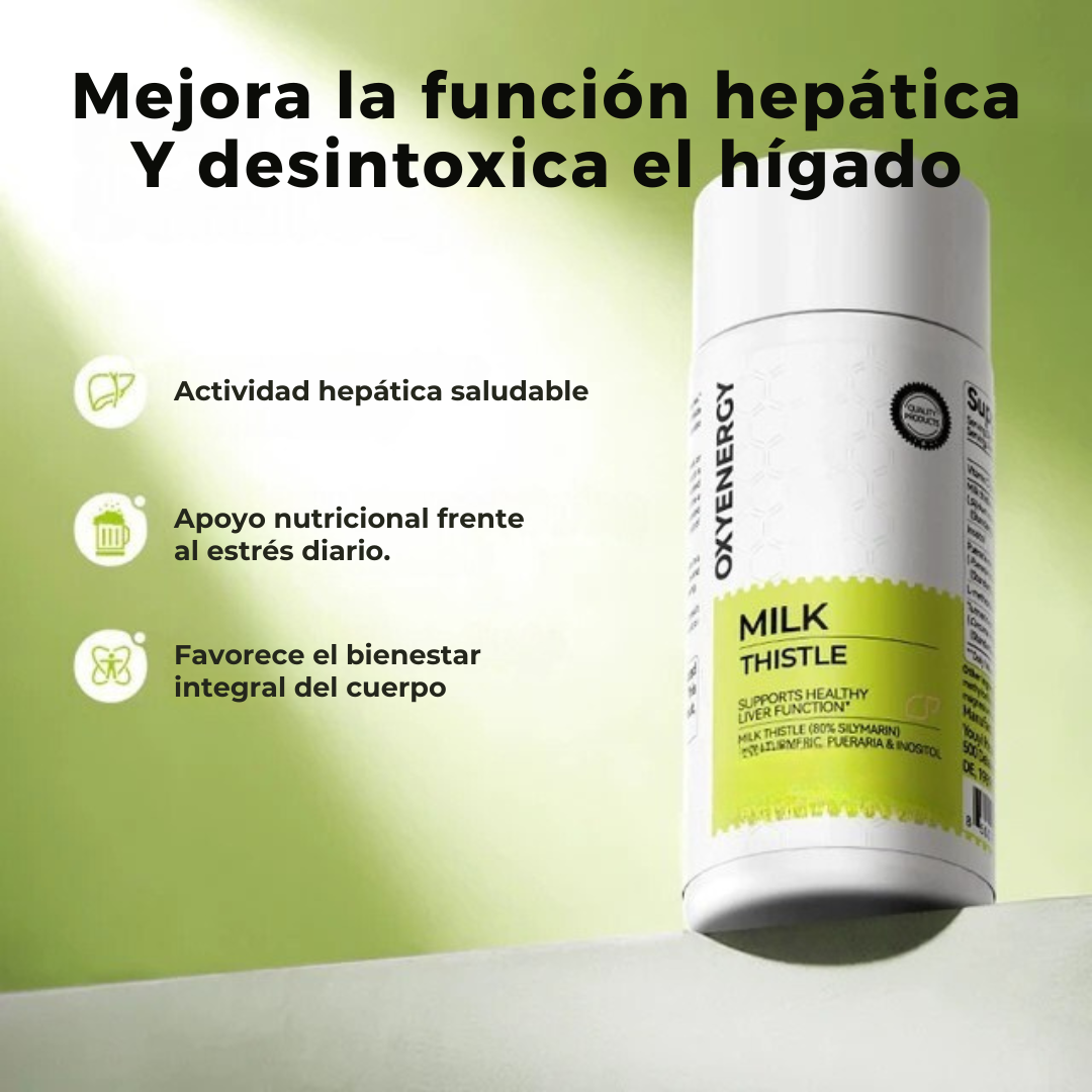 Gomitas Cardo Mariano - Desintoxicación del Hígado
